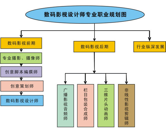 數碼影視設計師專業職業規劃