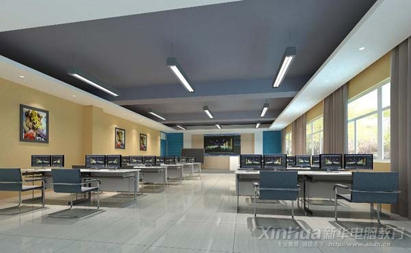 安徽新華影視動漫“理實一體化”實訓室