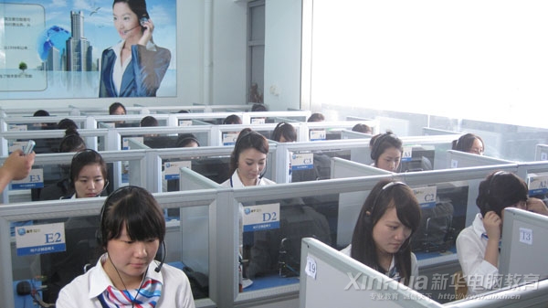 呼叫中心拍攝場(chǎng)景