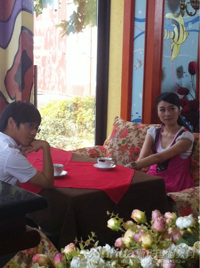 我院學(xué)生與女主角上演對(duì)手戲